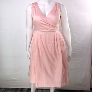 Isaac Mizrahi A Line Dress Sleeveless V Neck 12